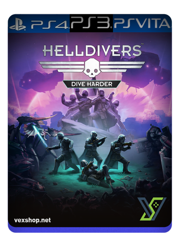 لعبة HELLDIVERS Dive Harder Edition لمنصة سوني4/3/Vista [ حساب ]