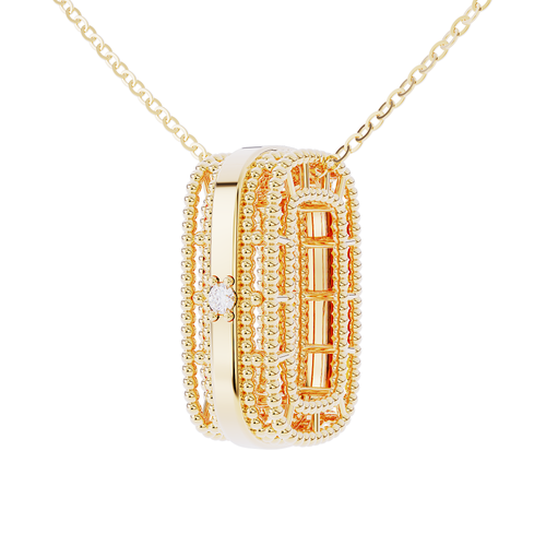 VELLUTO NECKLACE WITH DIAMOND