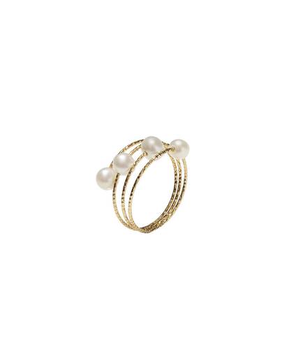 TRILLY ring (pearls ø 4 mm)