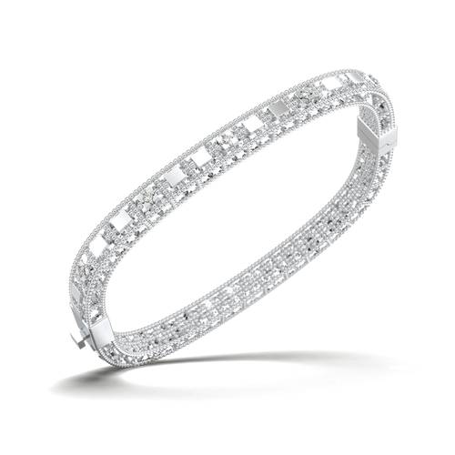 VERONA BANGLE WITH DIAMONDS