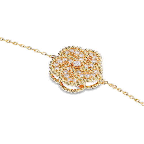 BLOOMY BRACELET WITH DIAMONDS