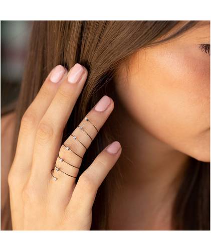 ANDROMEDRA spiral ring