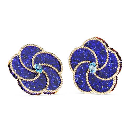  BLOOMY EARRINGS LAPIZ/TOPAZ