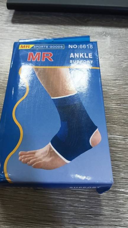Open Ankle support_blue _free size