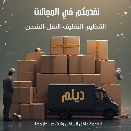 خدمات التغليف والنقل داخل الرياض وخارجها