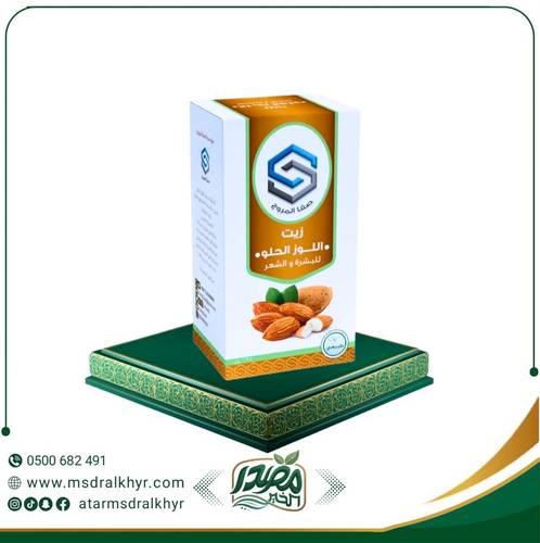 زيت اللوز الحلو للبشرة والشعر 