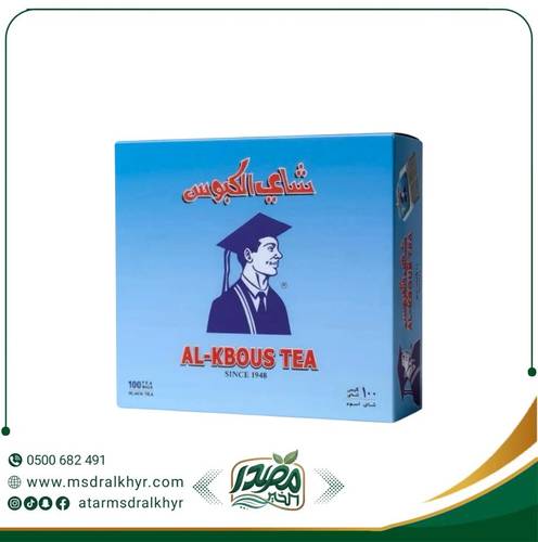 الكبوس شاي اسود 100 كيس