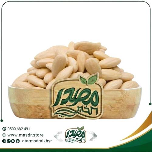 لوز مقشر حبة كاملة | غني بالطعم والفائدة
