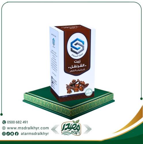 زيت القرنفل للبشرة والشعر 