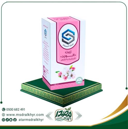 زيت الورد للبشرة والشعر 