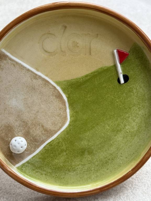 Accessory plate with your favorite sport