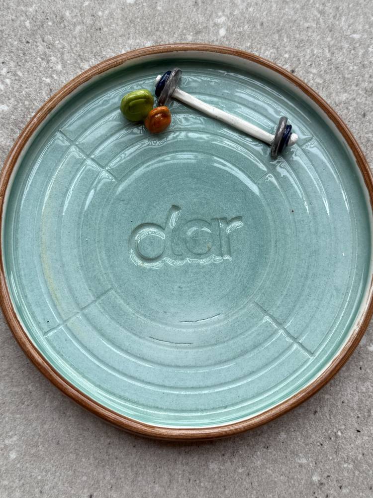 Accessory plate with your favorite sport