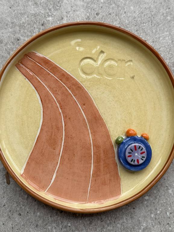 Accessory plate with your favorite sport