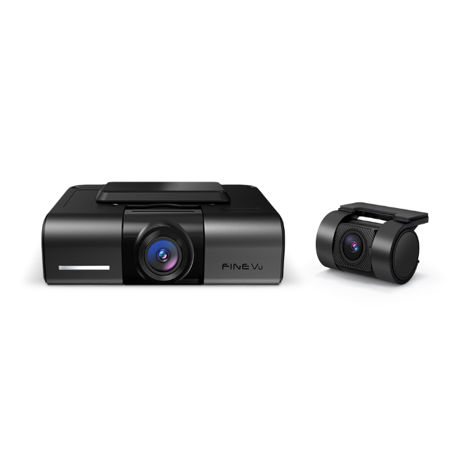  FineVu GX4K 4K UHD 2 Channel Dashcam