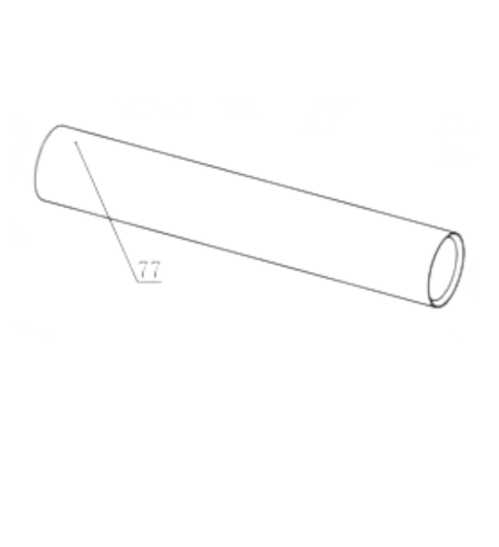 قطعة غيار بندقية PP750L قطعة رقم  77#
