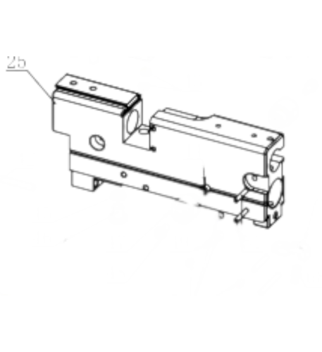 قطعة غيار بندقية PP750L  قطعة رقم  25#