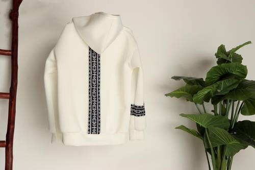  white hoodie