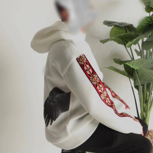 white.2 hoodei
