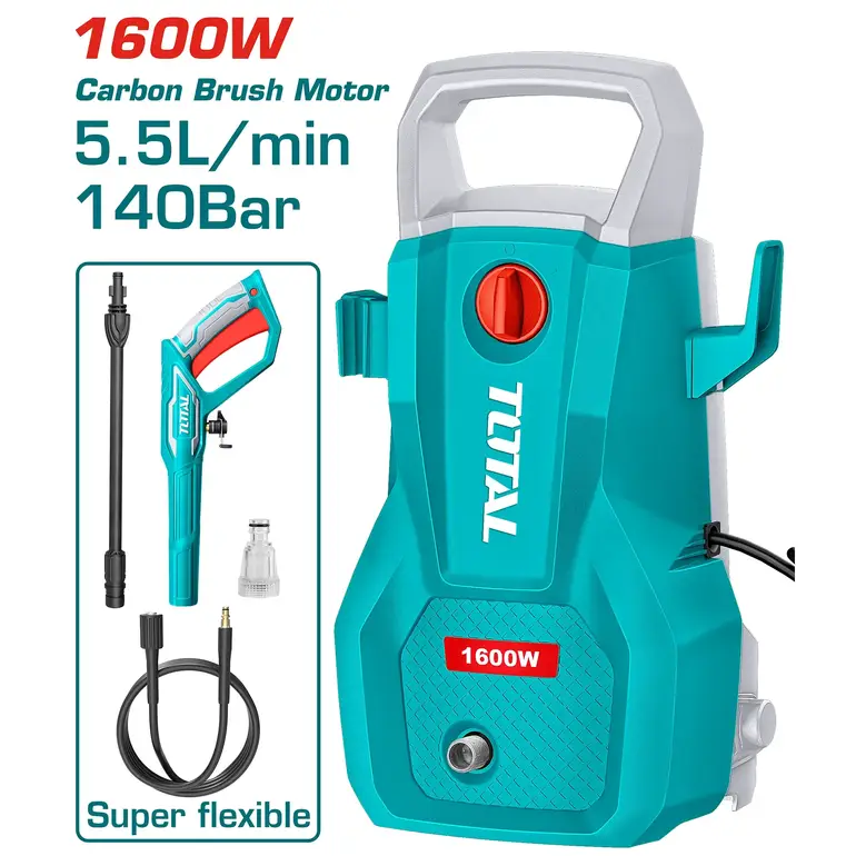 ماكينة غسيل 1600W 140BAR    TGT11336 توتال 