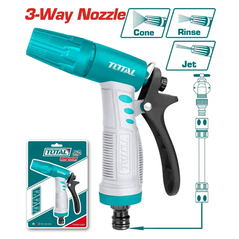 مسدس رش ماء 3-WAY     THWS010301 توتال 