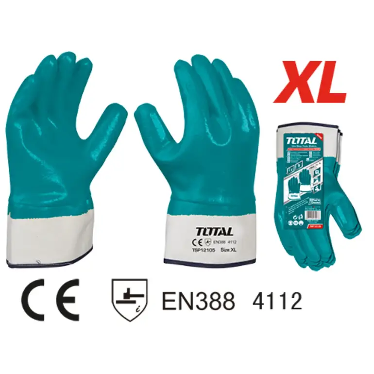 كفوف عمال ربر XL     TSP12105 توتال 