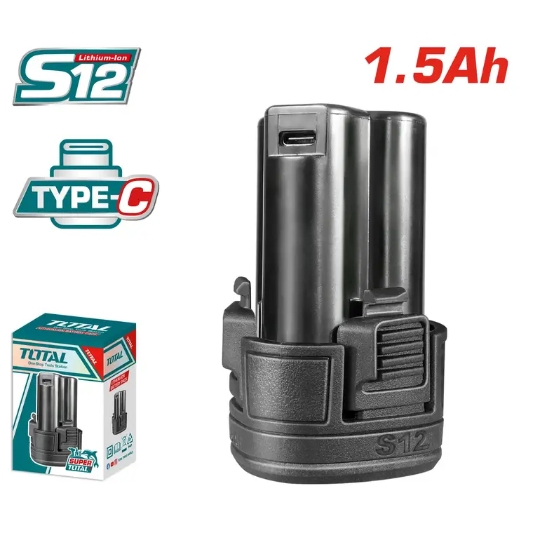 بطارية ليثيوم 12V 1.5Ah    TBLI12153 توتال 