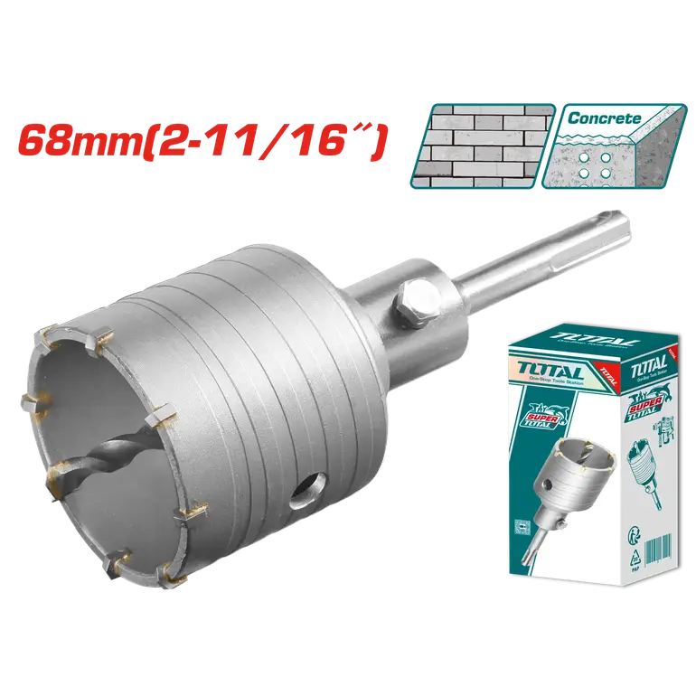 هولسو خرسانة 68mm     TAC430681 توتال 