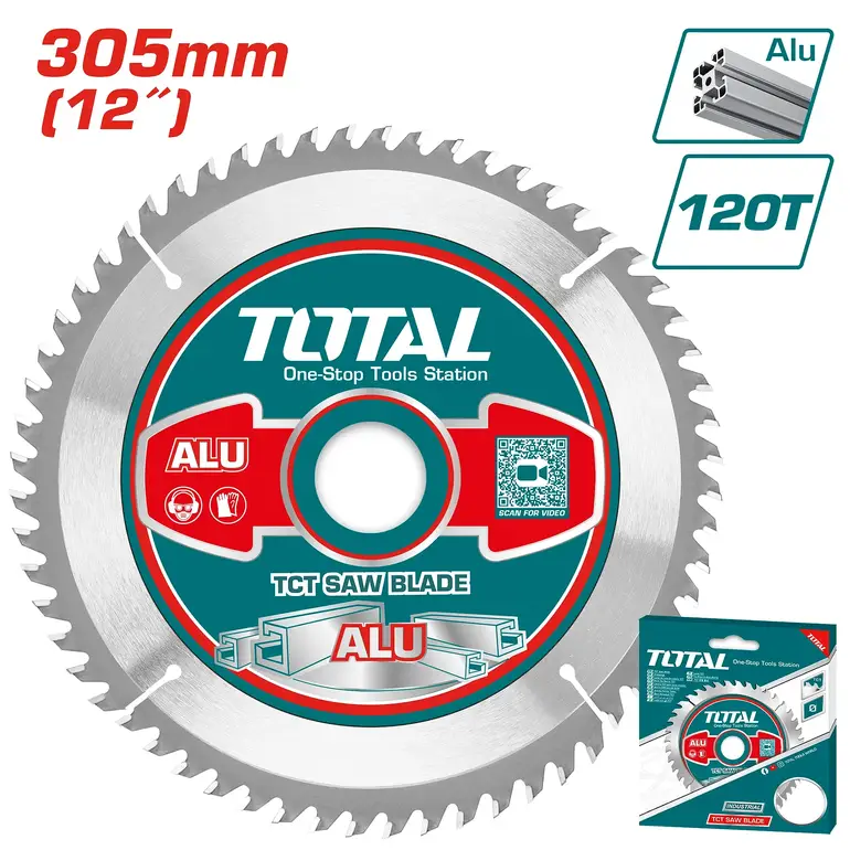 دسك قص المنيوم 12"  120سن   TAC2339212 توتال 