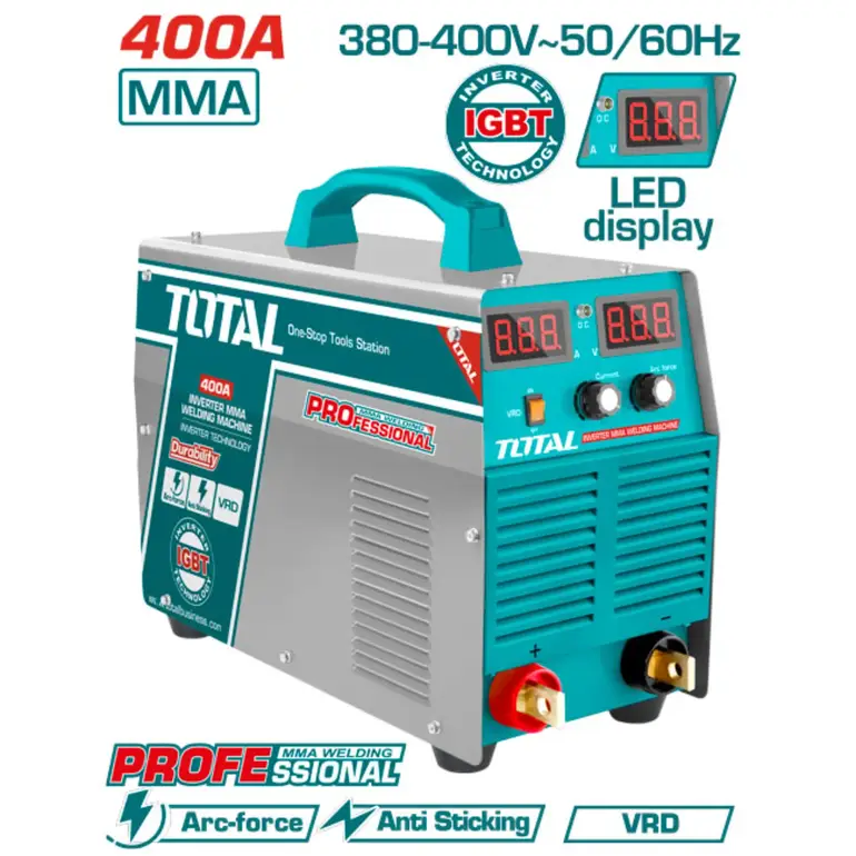 ماكينة لحام انفرتر 400A MMA    TW24003 توتال 