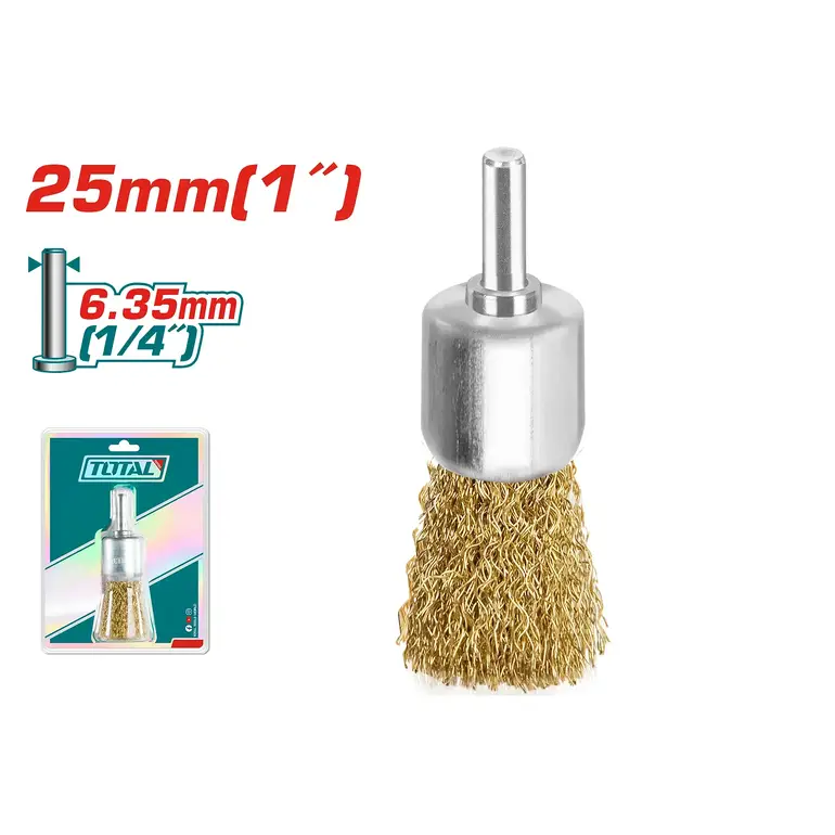 فرشة دريل اصبع 1"  سلك اصفر   TAC37011 توتال 