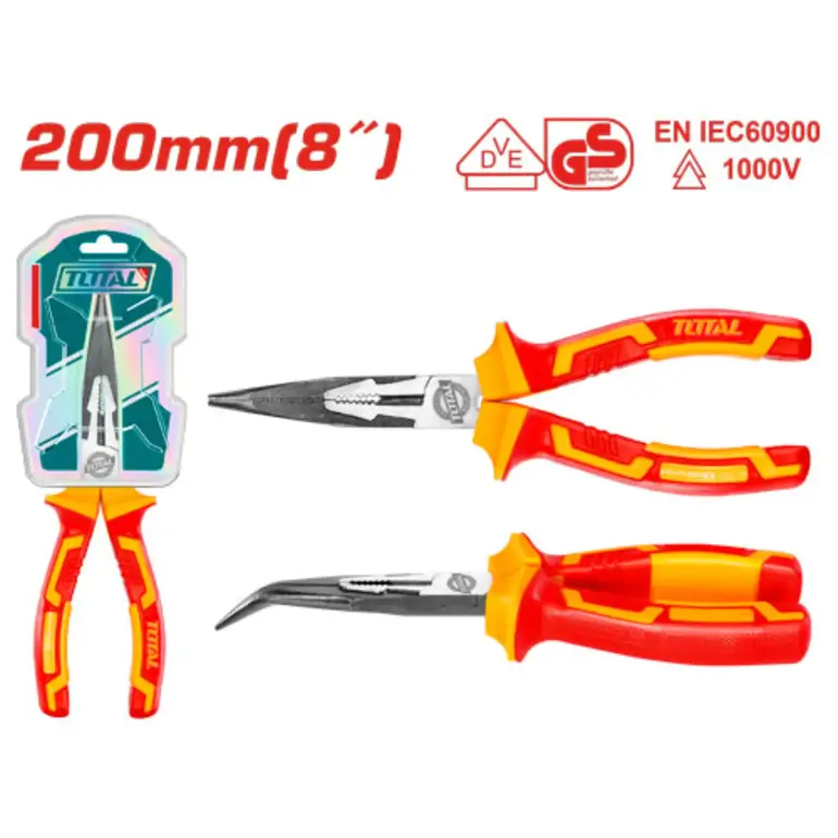 زرادية يد معزول بوز معكوف 8"     THTIP2481 توتال 