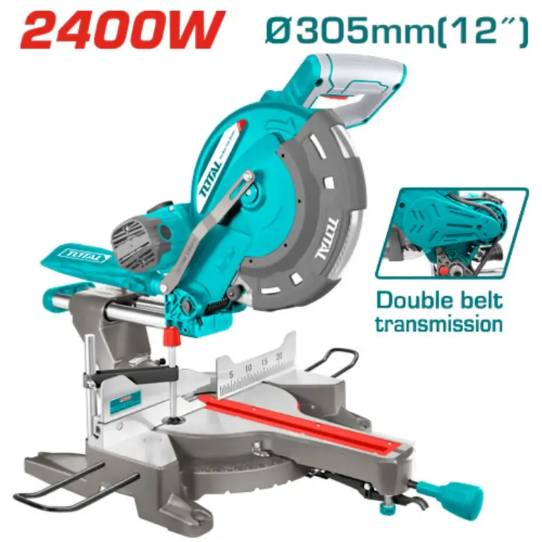 ماكينة قص خشب قاعدة 2400W 12" متحرك   TS42183057 توتال 