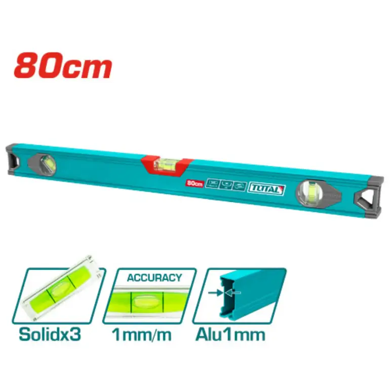 ميزان ماء المنيوم 80cm     TMT28016 توتال 