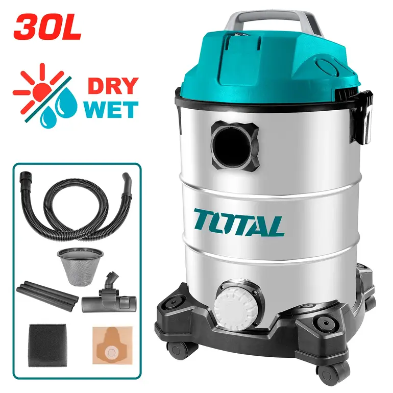 مكنسة سطل كهربائية 1300W 30L    TVC13301 توتال 