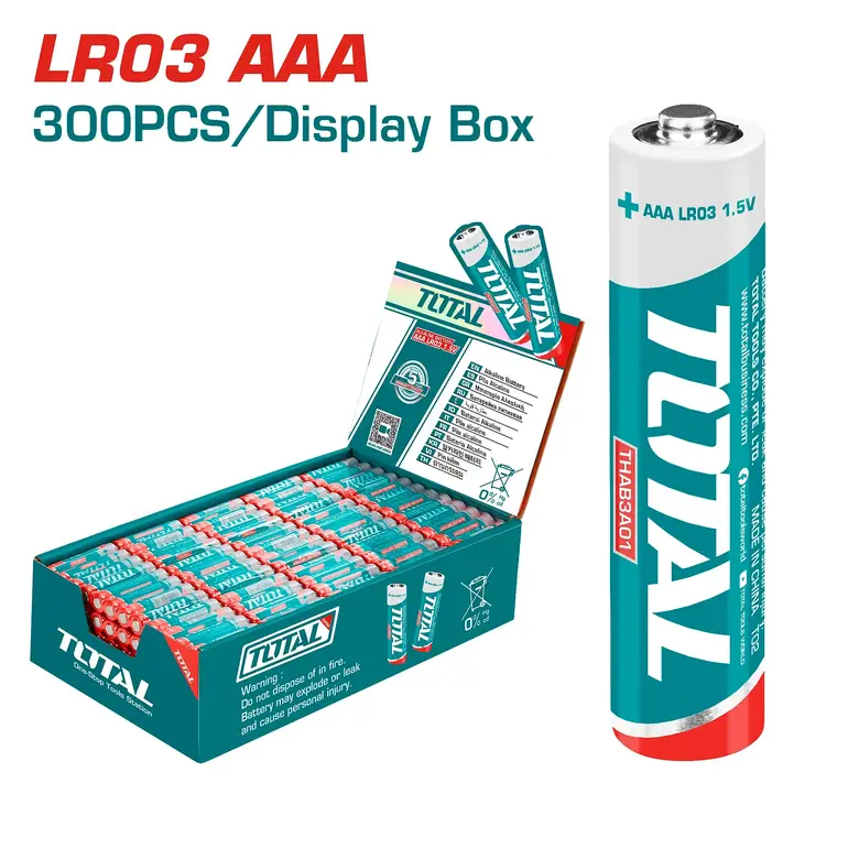 بطارية 1.5V  LR03 AAA     THAB3A01 توتال 