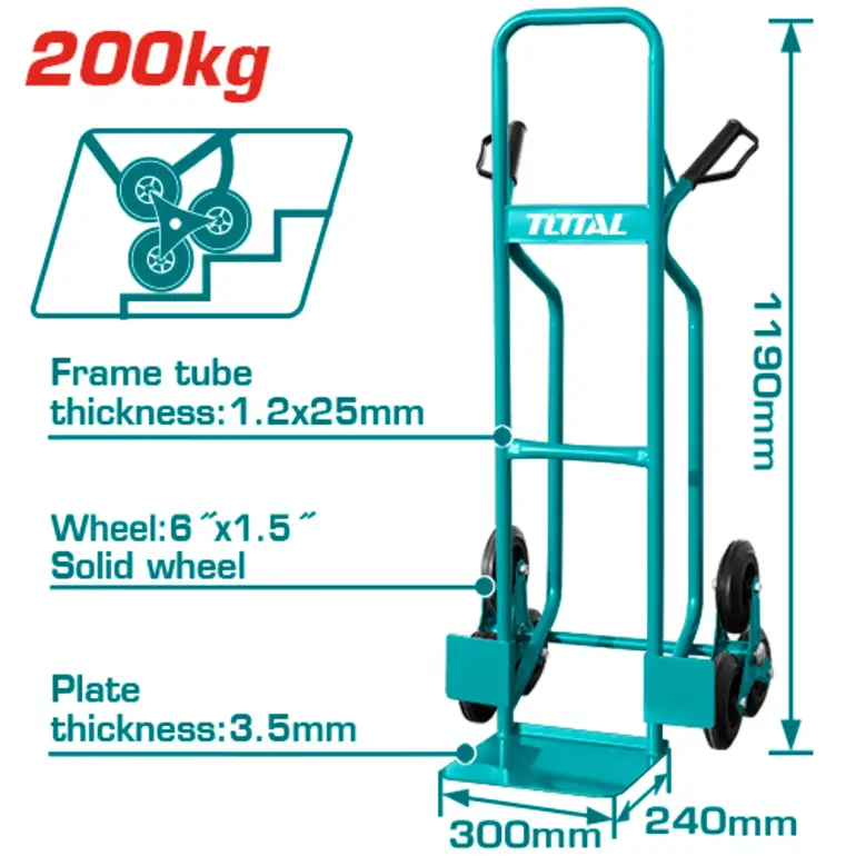 عربية تحميل 200Kg  6كفرات   THTHT20461 توتال 