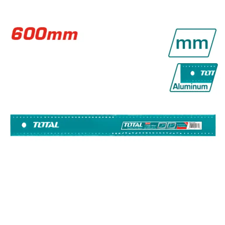 مسطرة معدنية 600mm     TMT636002 توتال 