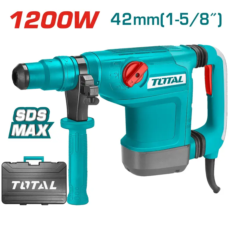 همر تكسير 1200W 42mm SDS MAX   TH112426 توتال 