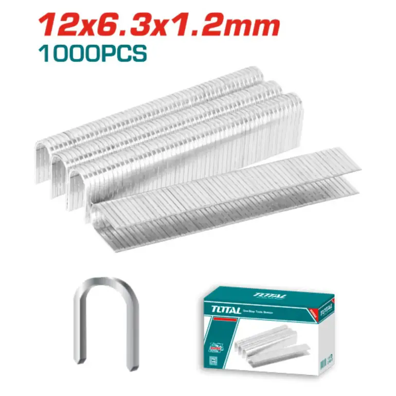مسامير دباسة يدوية U12X1.2mm 1000PCS    THT39124 توتال 