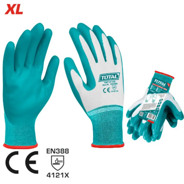 كفوف عمال ربر XL     TSP12102 توتال 