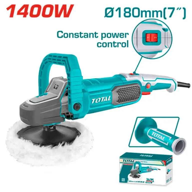 صاروخ تلميع 1400W 7" سرعات   TP11418026 توتال 