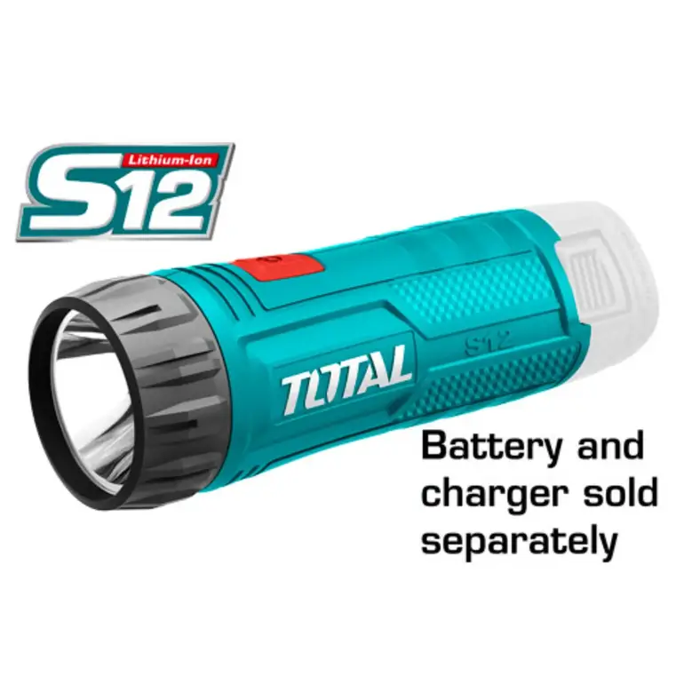 كشاف يدوي 12V  بدون بطارية و شاحن (المنتج يباع بدون بطارية وشاحن ) (المنتج يباع بدون بطارية وشاحن ) TWLI1201 توتال 