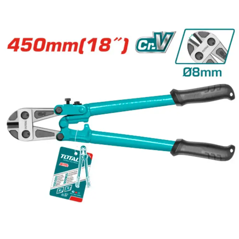 مقص مسمار يد بلاستك 18"     THT123186 توتال 