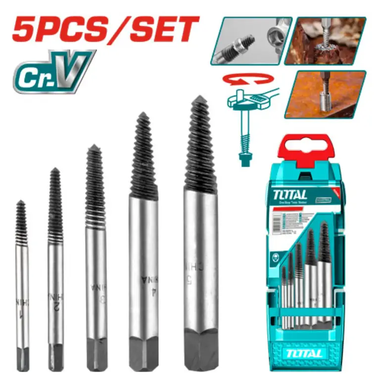 طقم ريش سن عكسي  5PCS/SET    TACSE0056 توتال 
