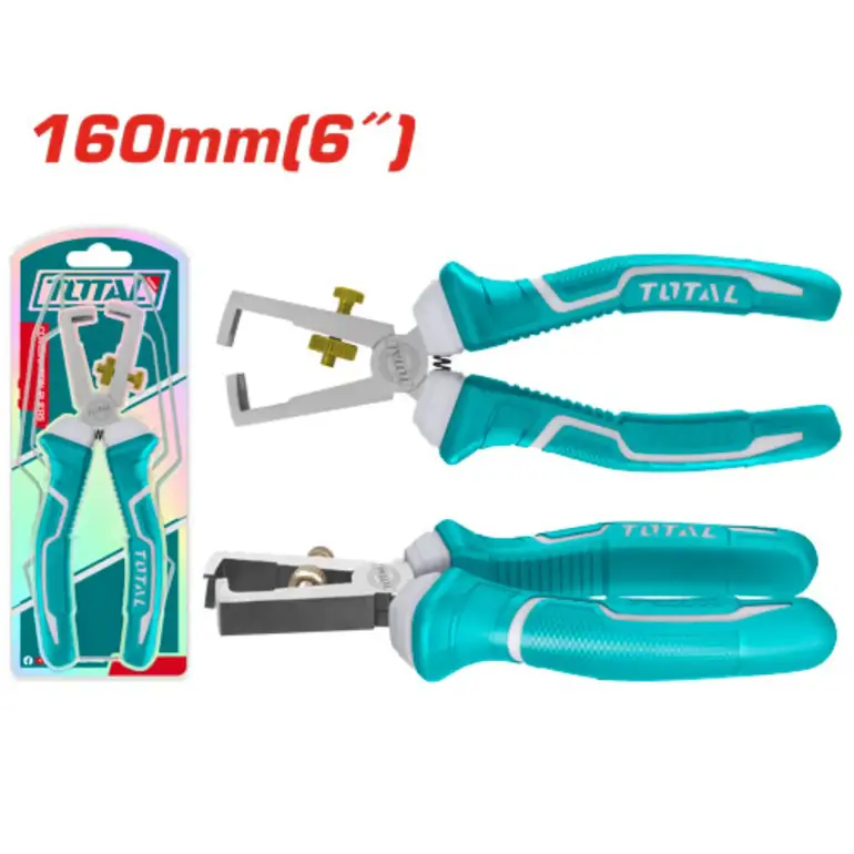 قشارة اسلاك يد ربر 6"     THT1566P توتال 
