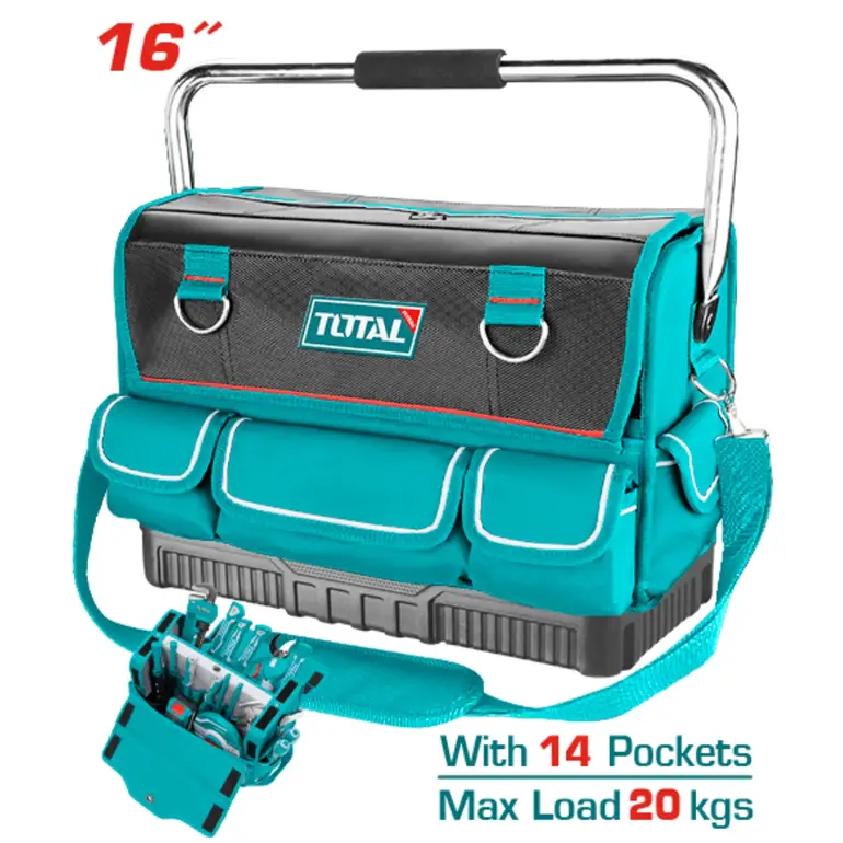حقيبة عدة 16"  14جيب   THT66L01 توتال 