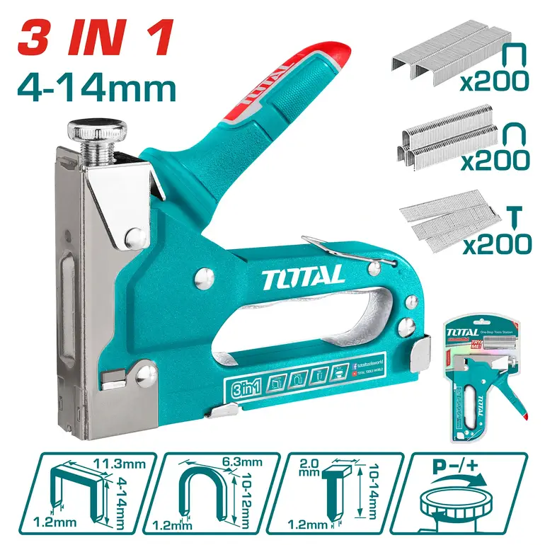 دباسة مسمار يدوية 3in1     THT31143 توتال 