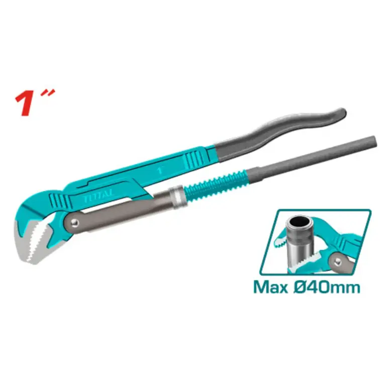 مفتاح مواسير راس مائل 1"     THT172013 توتال 