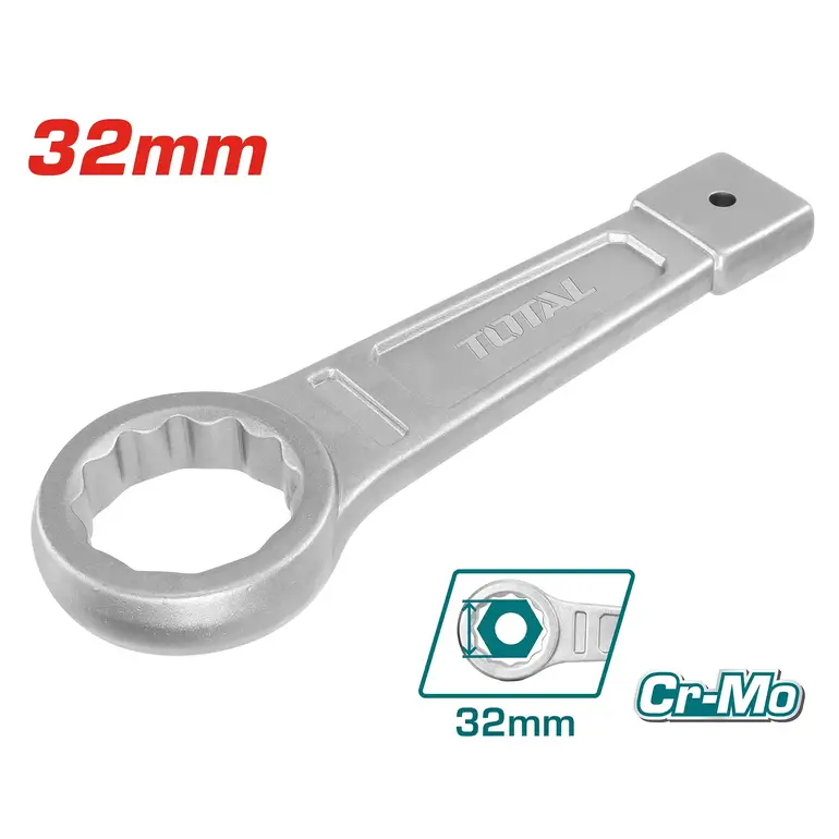 مفتاح مختوم طرف واحد 32mm     THT104032 توتال 