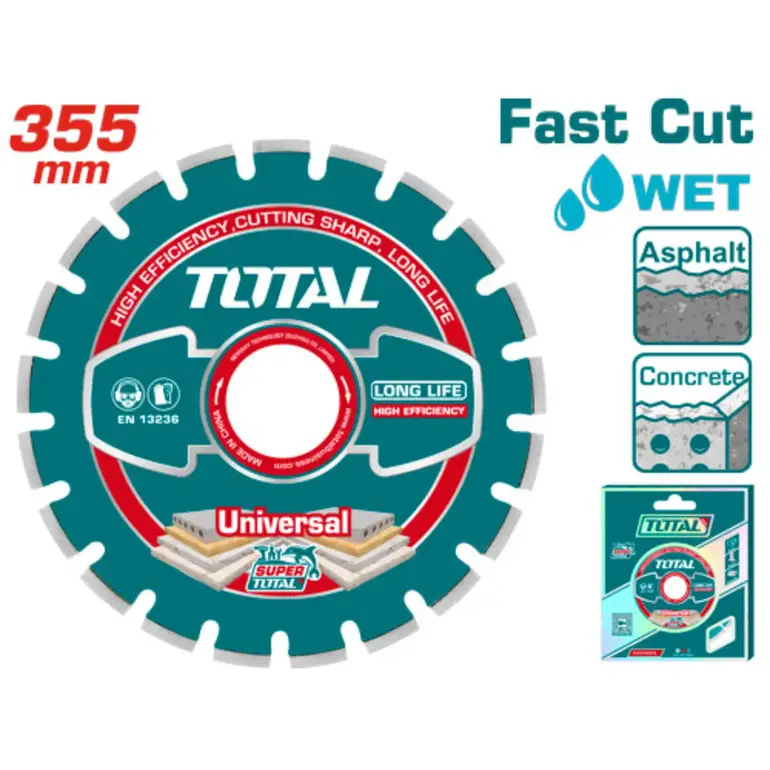 دسك ماكينة قص اسفلت 2800W 355mm     TAC2113551 توتال 